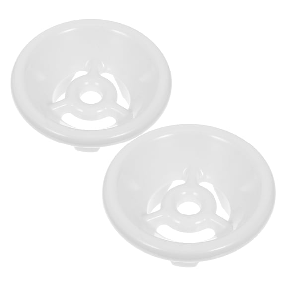 DEEPCRAFF 2pcs Urinal Strainer Cover for Standard Urinals, ABS White Stopper