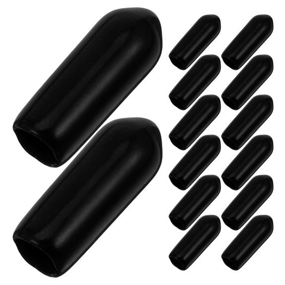 DEEPCRAFF 300Pcs Dishwasher Rack Repair Coating Black PVC Prong End Caps for Durable Hook Protection