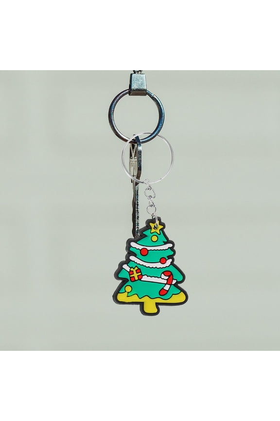 30-Piece Christmas Keychain Set for Bags, Car Keys, Holiday Decorations, Festive Accessories