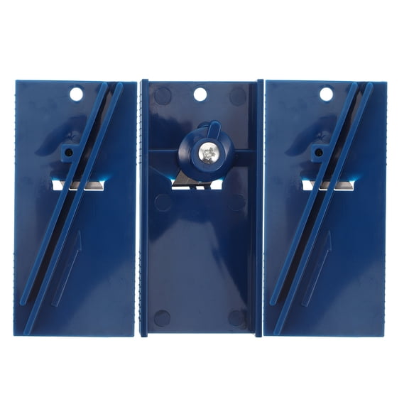 DEEPCRAFF 3Pcs Blue Plastic Detailing Tools for Car Wrap Squeegee Smoothing and Window Tint Edge Repair
