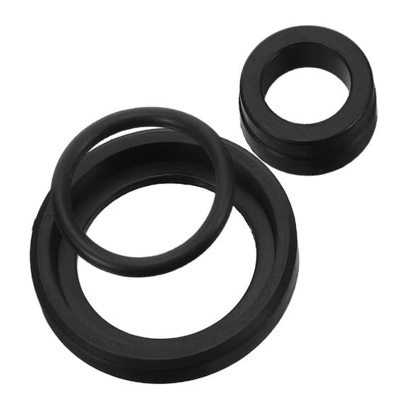 DEEPCRAFF 3Pcs Beer Dispenser Sealing Ring Rubber Gasket Kit Durable Leak Proof Replacement Parts
