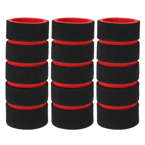 DEEPCRAFF 3Pcs Barbell Sleeve Protector with Sponge Foam Padding for Home Gym Weightlifting Equipment