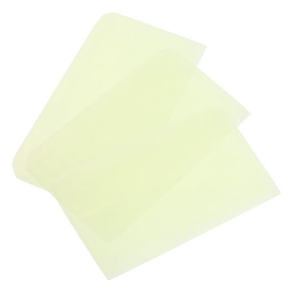 DEEPCRAFF 3Pcs Light Green Tpu Window Film Squeegee for Car Vinyl Wrap and Tint Application