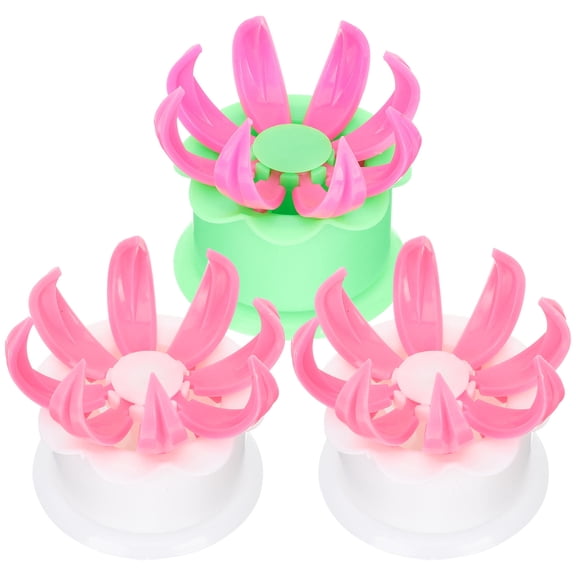 DEEPCRAFF 3Pcs Steamed Buns Maker Plastic Certified For Making Baozi Beginners