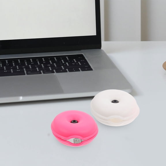 DEEPCRAFF 3Pcs Turtle Cable Organizer Assorted Color Portable Wire Storage Box for Cords