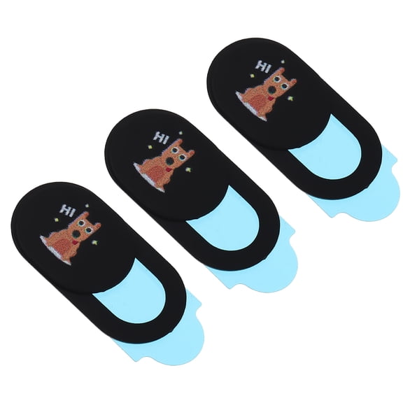DEEPCRAFF 3-Pack Lightweight Phone Camera Covers for Laptop, Notebook, Tablet Privacy Sliding Lens Caps