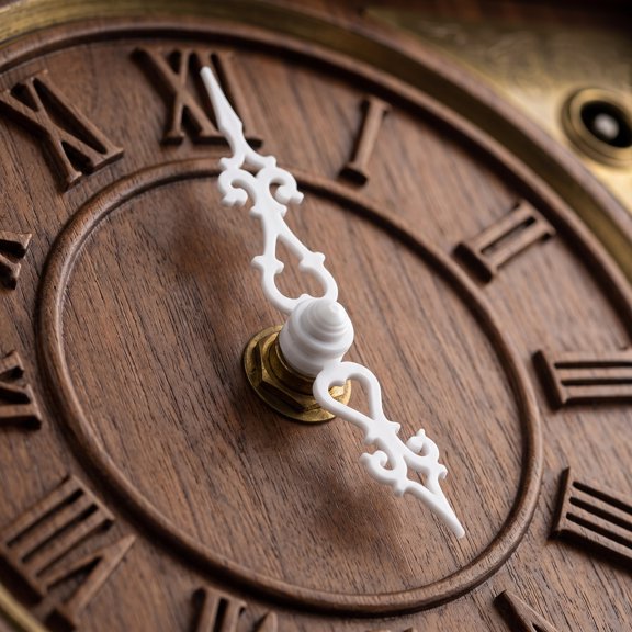 DEEPCRAFF DIY Cuckoo Clock Hands Deepcraff White Plastic Metal for Easy Installation 3Set