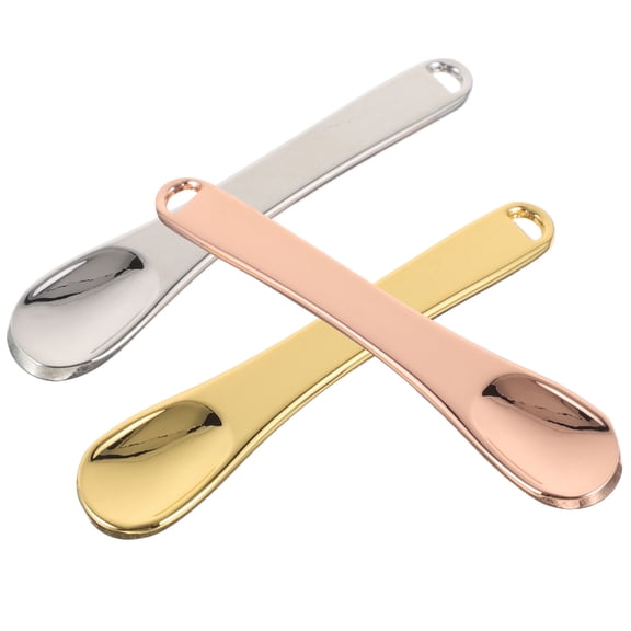 DEEPCRAFF Cosmetic ula Set Aluminium for Hygienic Cream Application 3Pcs