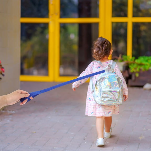 DEEPCRAFF 3pcs Hand Leash For Toddlers Blue Nylon Tethering For Shopping And Travel