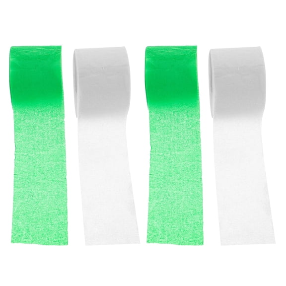 DEEPCRAFF 4 Rolls Decorative Party Streamers Crepe Paper Banner for Weddings Birthdays Festivals Users for Diy Projects