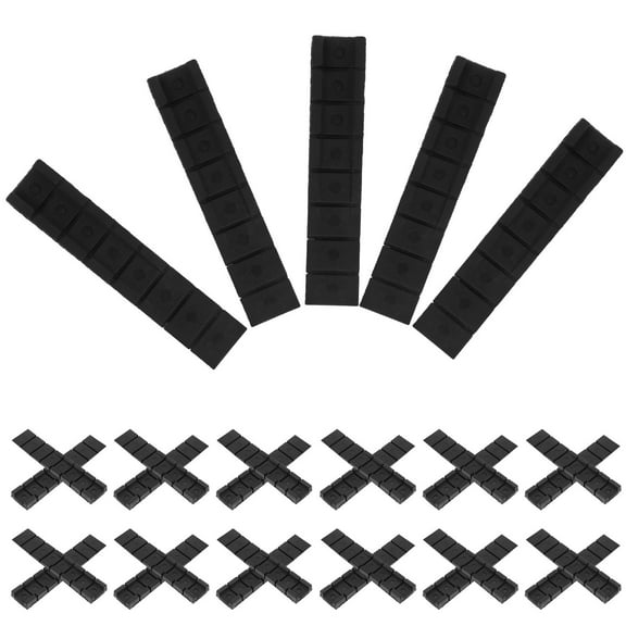 DEEPCRAFF 40Pcs Plastic Leveling Shims for Furniture Stabilization in