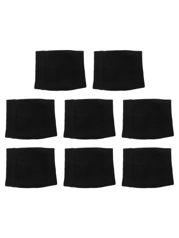 4Pairs Indoor Dance Shoe Socks Black Universal Fit Nonslip Covers for Ballet and Line Dancing