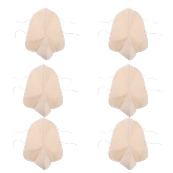 DEEPCRAFF 4Pairs Welding Boot Covers Beige Insulated Foot Protectors for High Temperature Safety Use