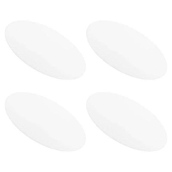 DEEPCRAFF 4 Pcs Frosted Acrylic Ceiling Light Diffuser Panels, Uniform Light Covers for LED Flush Mount Ceiling Fixtures
