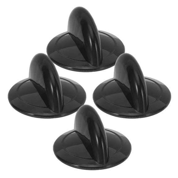 DEEPCRAFF 4Pcs Replacement Knobs for Slow Cooker Black Adjustable Temperature Control Accessory