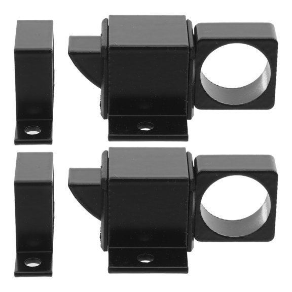 DEEPCRAFF 4-Pack Aluminum Automatic Push Latch for Door and Cabinet Security Hardware