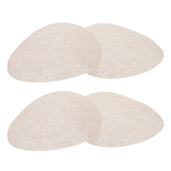 DEEPCRAFF 4Pcs Glare Reducing Lamp Shade Diffuser Fabric Cover for Home Pendant and Ceiling Lights