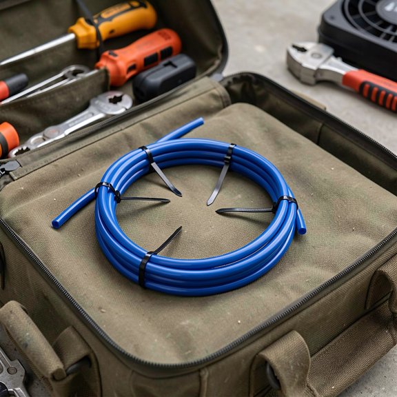 DEEPCRAFF 4Pcs Copper Pipe Bending Kit with Tubing Protection Strip for Ac Copper Pipe Extension Projects