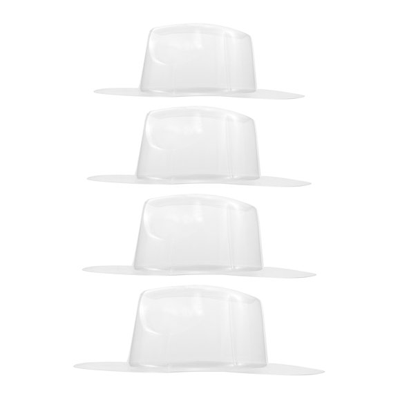 DEEPCRAFF Cowboy Hat Form Insert Invisible Lightweight Support for Travel and Storage 4Pcs