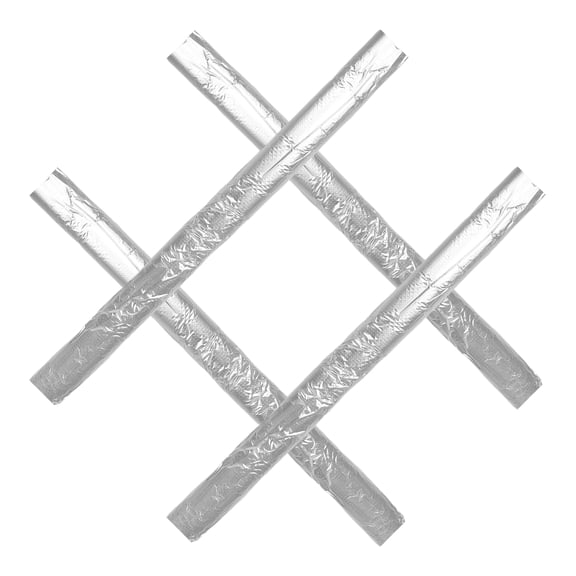 DEEPCRAFF 4 Pcs Weatherproof Pipe Insulation Sleeves, Plated Outdoor Pipe Covers for Exterior Water Pipe