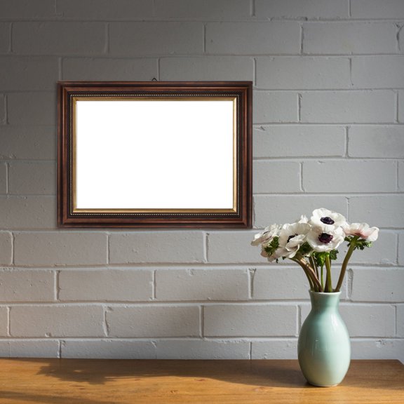 DEEPCRAFF 4Pcs Elegant European Style Frame Border Strip for Vintage Oil Painting Frame Decoration