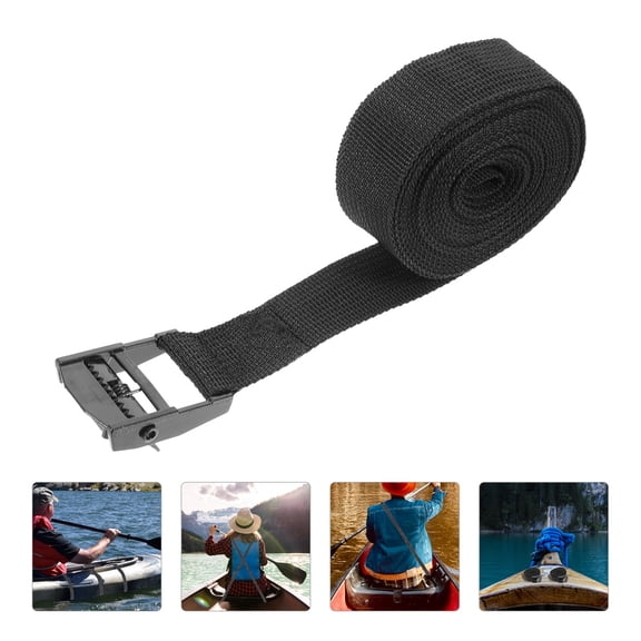 DEEPCRAFF 4Pcs Surfboard Straps for Roof Rack Heavy Duty Polyester Straps with Zinc Alloy Cam Buckle