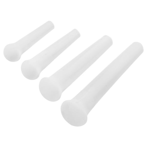 DEEPCRAFF 4Pcs Ceramic Kitchen Grinding Stick Manual Food Muddling Tool White Porcelain