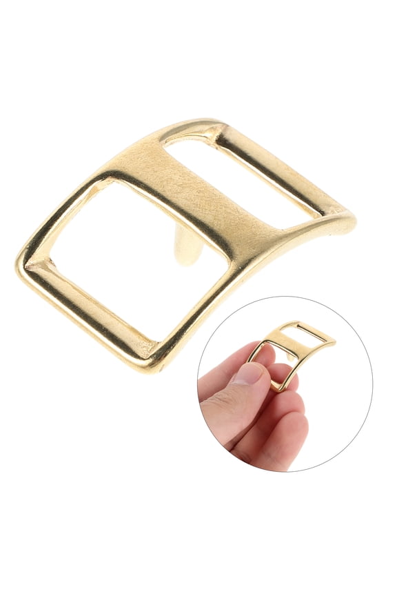 4Pcs Metal Slide Buckle Clasps in Golden Copper for Adjustable Shoulder Strap and Bag Belts