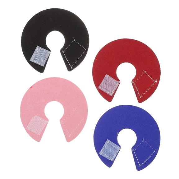 DEEPCRAFF 4-Pack Soft Protective Pet Bird Collars, Anti- Plucking Prevention Cones for Birds