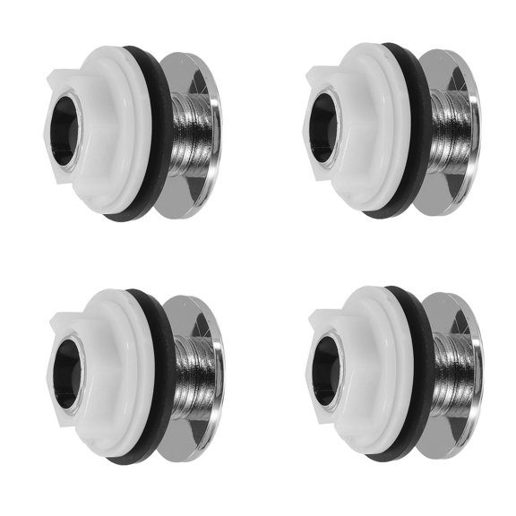 DEEPCRAFF Plated Silver Plastic Bathroom Overflow Cover, Multifunctional and Resistant