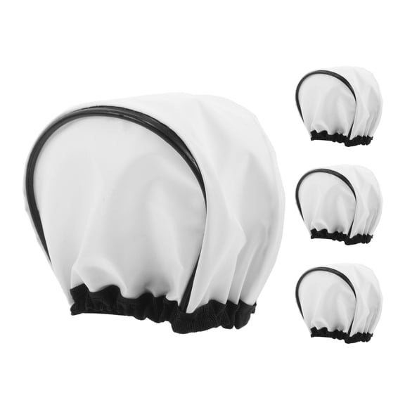 DEEPCRAFF 4-Pack White Camera Flash Diffuser Softbox Soft Light for External Flash Photography Lighting