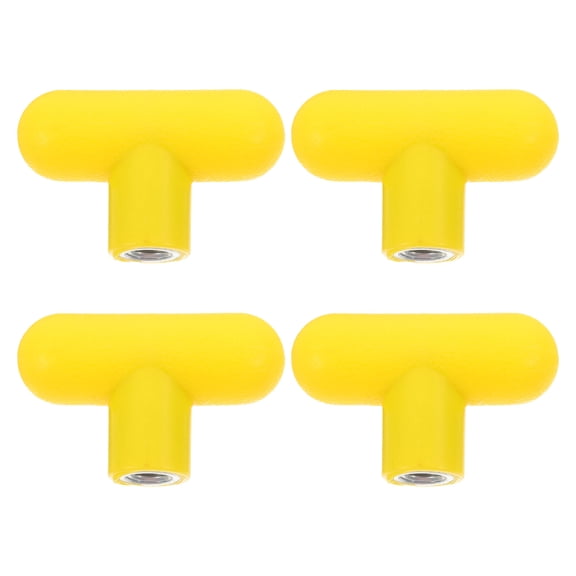 DEEPCRAFF 4Pcs Replacement M8 Exercise Machine Handles with Smooth Rotation and Pin Adjustment