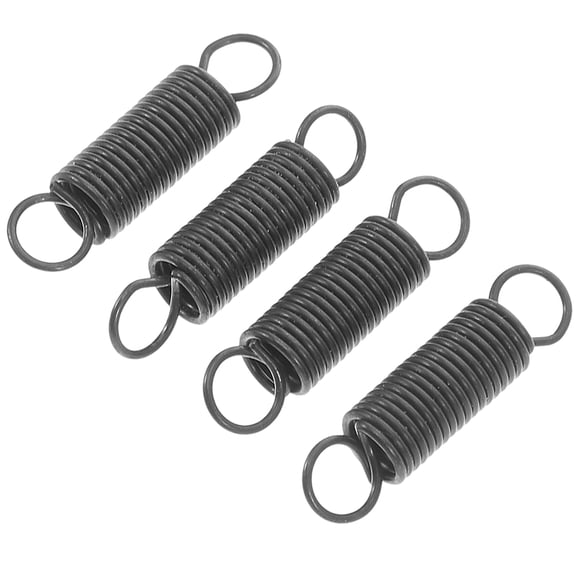 DEEPCRAFF 4Pcs Universal Black Spring Loaded Door Latch for Microwave Oven Appliance Repair