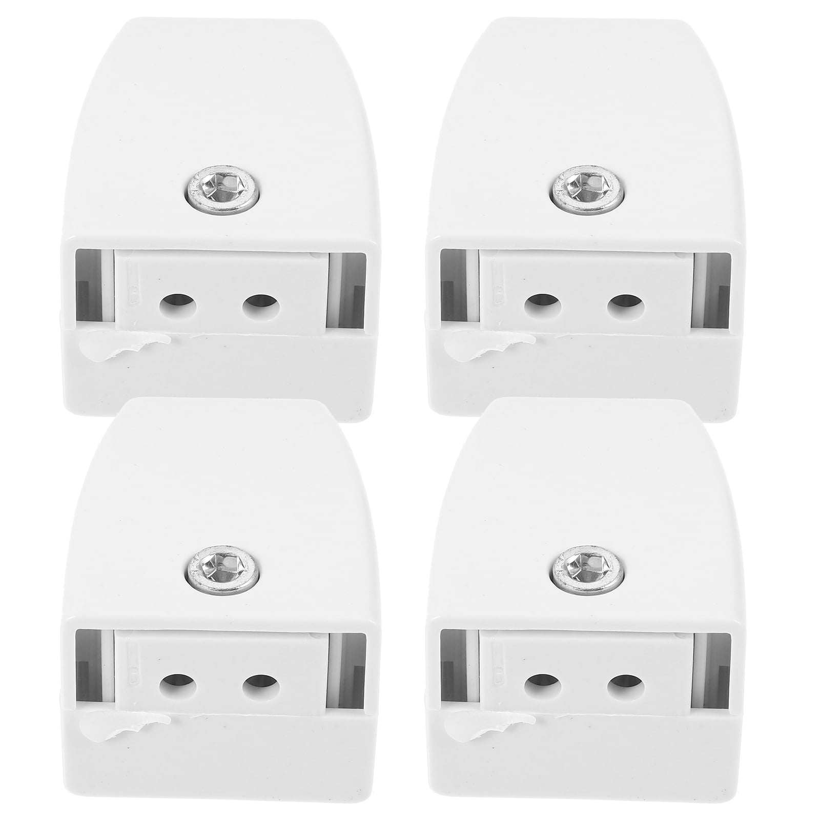 DEEPCRAFF 4Pcs White Abs Desk Partition Bracket Clip for Home and ...