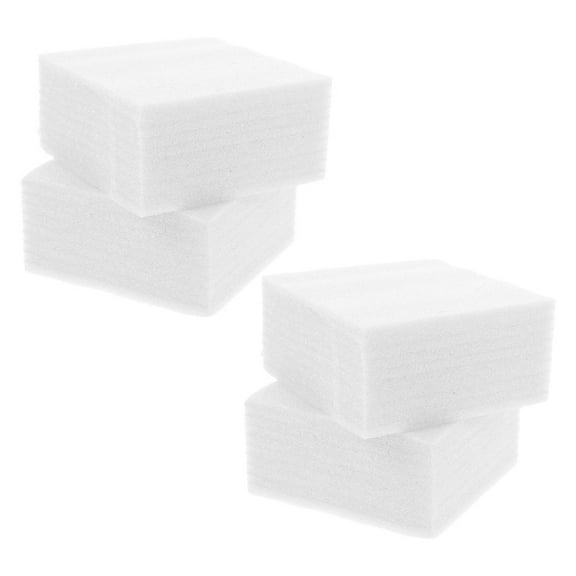 DEEPCRAFF 4-Pack White Floral Foam Bricks for Wedding, Party, and Event Flower Arrangement Bases