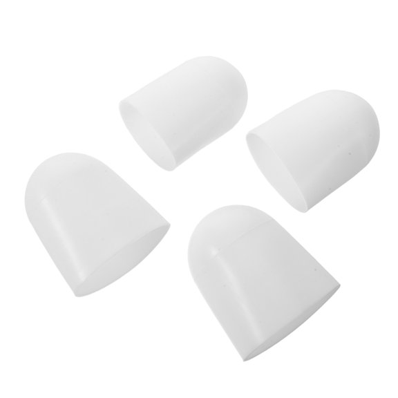 DEEPCRAFF 4Pcs White LED Flashlight Diffuser Caps Silicone Cover for Comfortable Soft Lighting