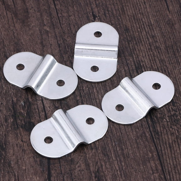 DEEPCRAFF 4Set Truck Tie Down Anchor Points D Shape Lashing Rings for Transportation Metal