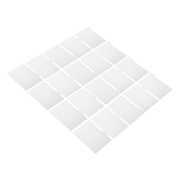 DEEPCRAFF White Loose Leaf Binder Dividers with Tabs for Flexible Organization 4Sets