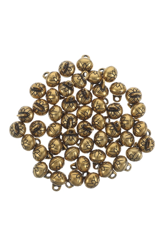 50Pcs Retro Metal Cheongsam Dress Buttons Featuring Firm Fastening and Classic Asian Style