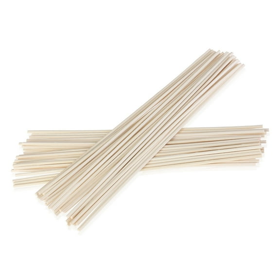 DEEPCRAFF 50Pcs Oil Diffuser Reed Sticks Premium Wood Material for Home Aroma Diffusing
