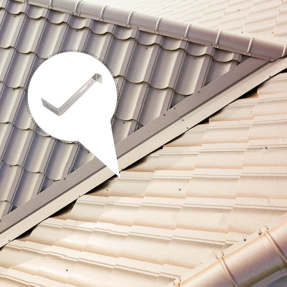 DEEPCRAFF 50Pcs Stainless Steel Roof Clips Non Skid Tile Fixing Hooks for Secure Roof Attachment