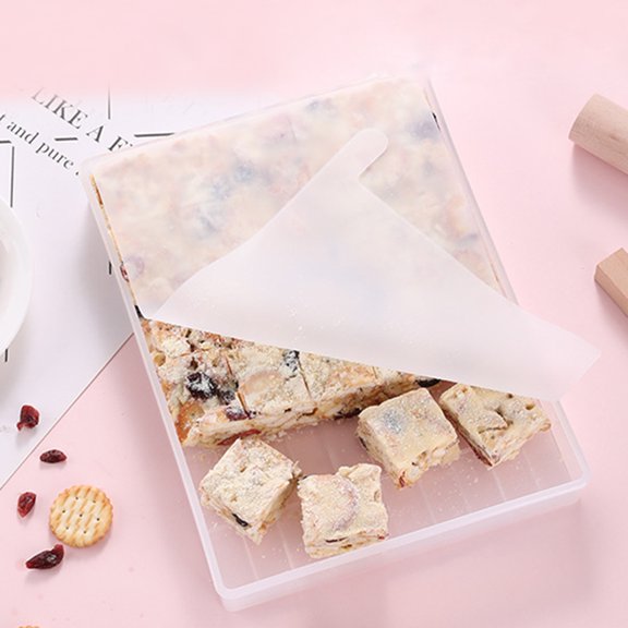 DEEPCRAFF 5Pcs Baking Pastry Tools Set with Nonstick Nougat Mold Plate Rolling Stick Assorted Color