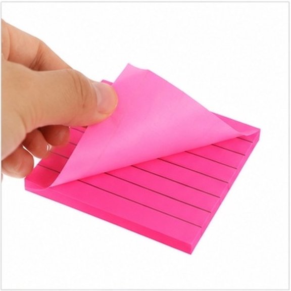 DEEPCRAFF 5Pcs Compact Red Memo Pads Semi Translucent Note Stickers for Daily Use Office Home