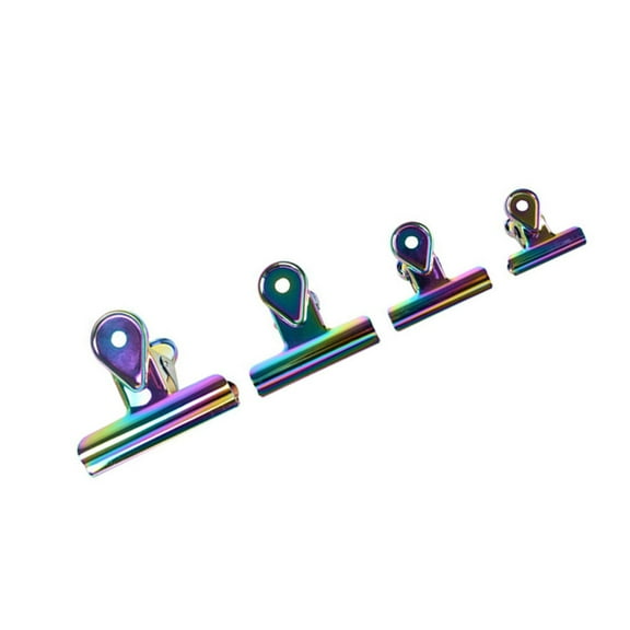 DEEPCRAFF Multicolor Binder Clips Assorted Color 5Pcs