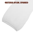 thumbnail image 1 of DEEPCRAFF 5Pcs Washable Ceiling Fan Blade Covers White Stretchy Fan Dust Shield Set, 1 of 8