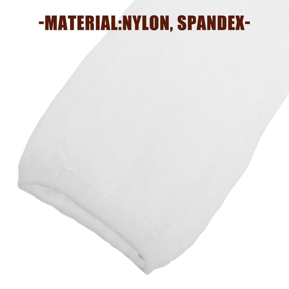 DEEPCRAFF 5Pcs Washable Ceiling Fan Blade Covers White Stretchy Fan Dust Shield Set