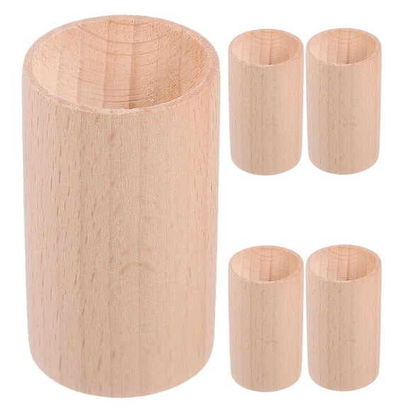 DEEPCRAFF 5Pcs Sandalwood Essential Oils For Diffuser Wood Aroma Diffuser For Home Car Use