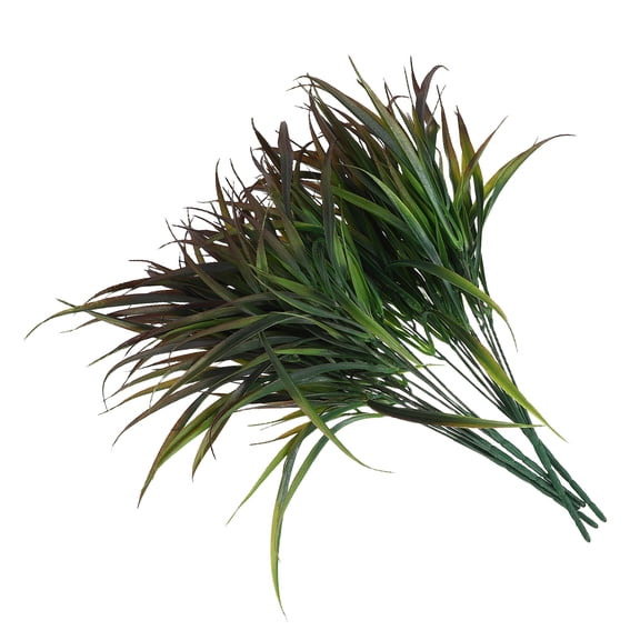 DEEPCRAFF 5-Pack UV Resistant Artificial Grass Shrubs for Outdoor Patio, Garden, Porch, Window Boxes and Home Decoration