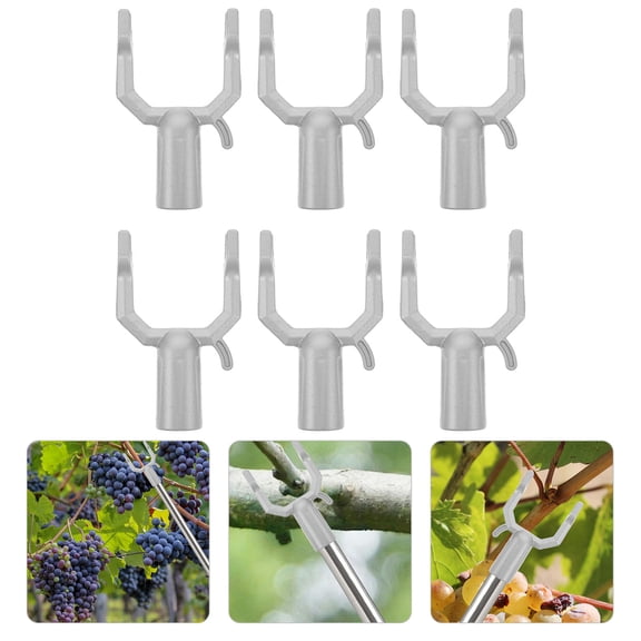 DEEPCRAFF 6-Pack Aluminum Tree Branch Braces for Young Trees, Weather-Resistant Support Stakes for Garden and Yard