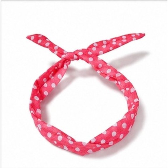DEEPCRAFF 6Pcs Assorted Color Bow Wire Headbands Hair Wrap Headbands with Malleable Twisted Wire for Stylish Decoration